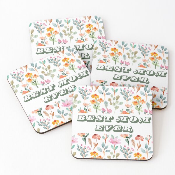 Item preview, Flover design BEST MOM EVER designed and sold by Kate Made ART.