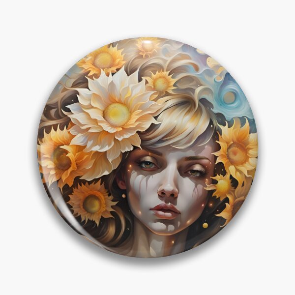 Item preview, Pastel flowers, hard sun designed and sold by Son-of-a-badger.
