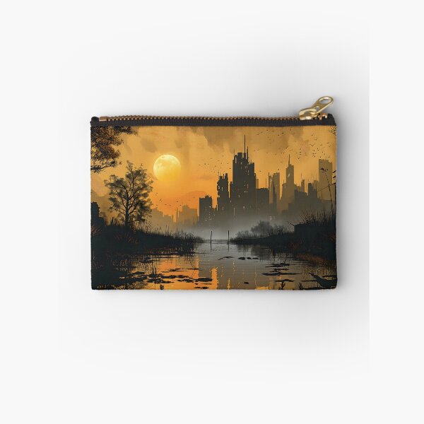 Item preview, Post Apocalyptic City Landscape designed and sold by Sp3ctrumOfColor.
