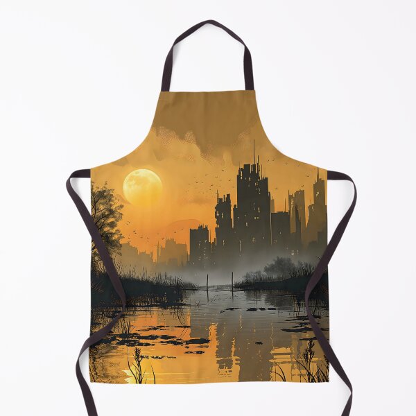 Item preview, Post Apocalyptic City Landscape designed and sold by Sp3ctrumOfColor.