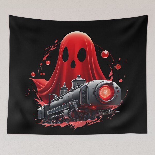 Item preview, Clockwork Laughter: Charm of the Red Ghost designed and sold by Artedig.