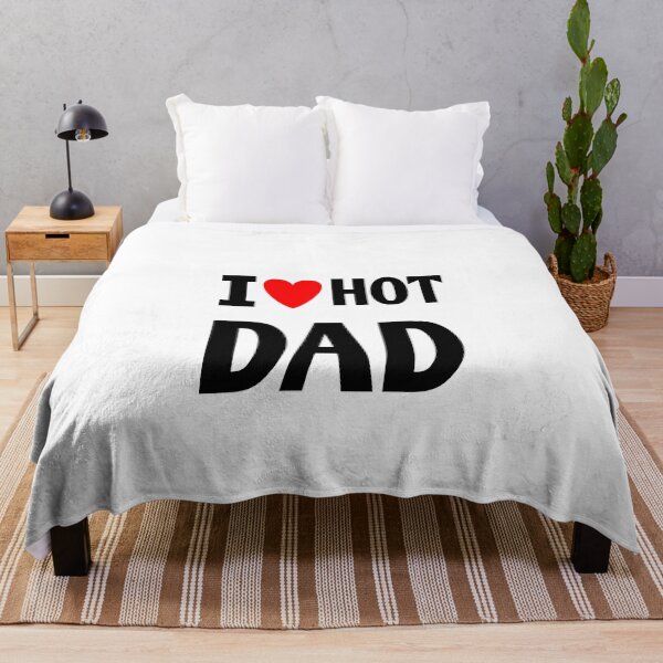Item preview, i love hot dad  designed and sold by MKshoper.