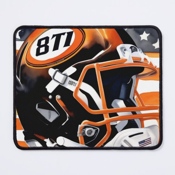 Item preview, gridiron HELMET, ORANGE - USA designed and sold by Eandbeyond.