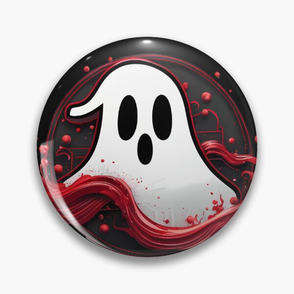 Item preview, Playful Face: The Clockwork Red Ghost designed and sold by Artedig.
