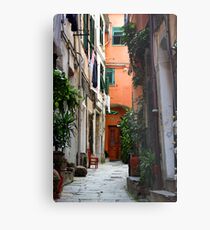 The Chair - Vernazza, Cinque Terre, Italy Metal Print