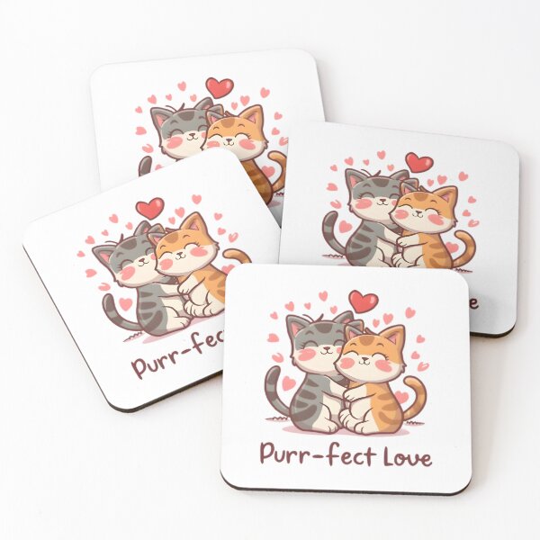 Item preview, Cute Cat Couple Valentine designed and sold by Day Dreamer.