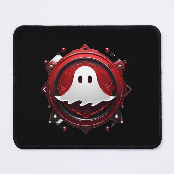 Item preview, Laughing Charm: Clockwork Ghost in Red designed and sold by Artedig.