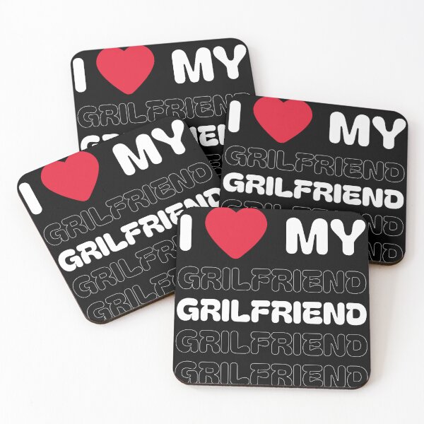 Item preview, I love my girlfriend designed and sold by DesignAleks.