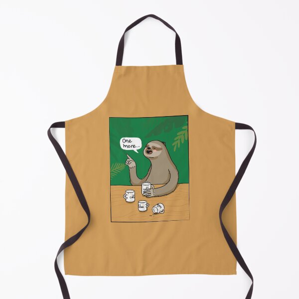 Item preview, Slumber, The Coffee-Loving Sloth designed and sold by Wise-Geek.