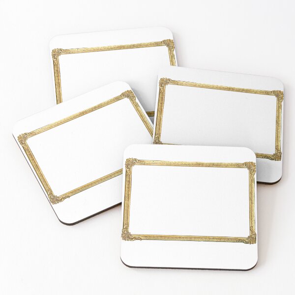 Item preview, Empty gold ornate picture frame with white background designed and sold by sigoisette.