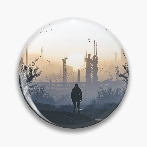Item preview, Post Apocalyptic City Landscape v2 designed and sold by Sp3ctrumOfColor.
