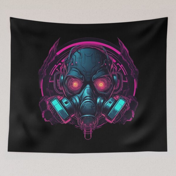 Item preview, Demonic Cyberpunk, Respirator Mask Design designed and sold by Burn-Ego.