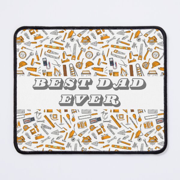 Item preview, BEST DAD EVER tools pattern designed and sold by Kate Made ART.