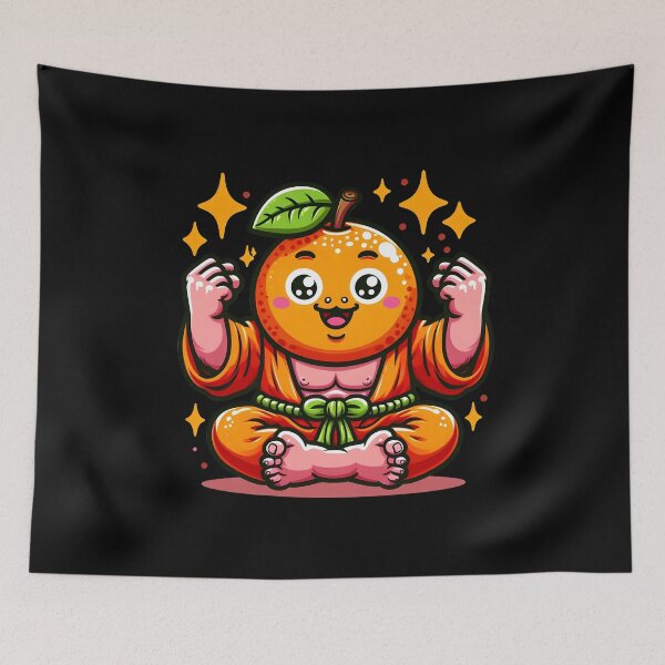 Item preview, Unleash the Tiger Within: Orange Kung Fu Tees for Warriors of Style! designed and sold by Djicooo.