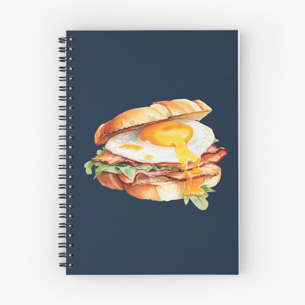 Item preview, Poached Egg and Bacon Sandwich designed and sold by Alicia Chee.