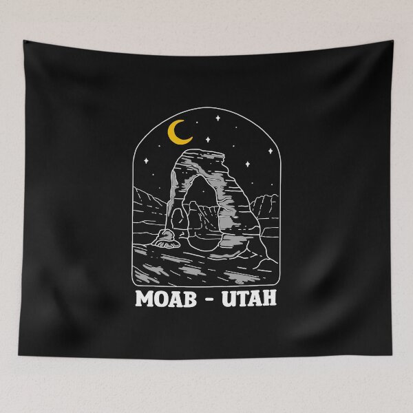 Item preview, Moab Utah Minimalist designed and sold by ethnicdrawing.