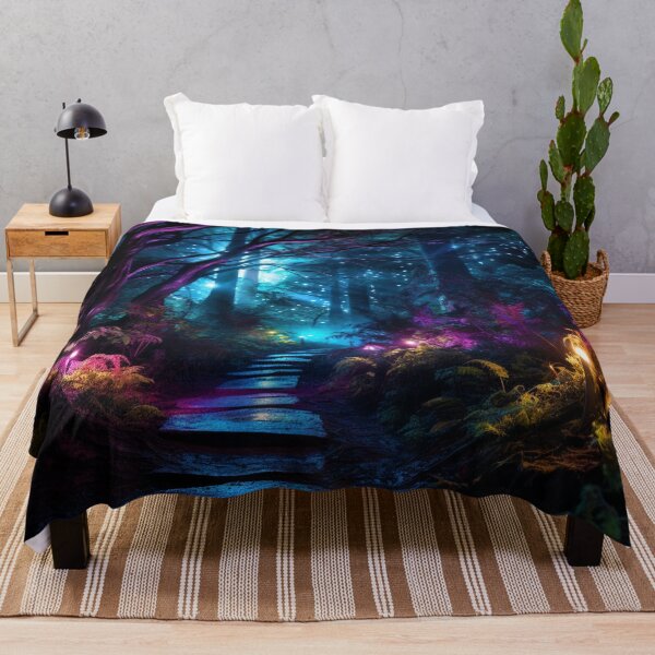 Item preview, Dark Forest Landscape - Fantasy Dreamscape Art designed and sold by Fantasy Masterpiece.