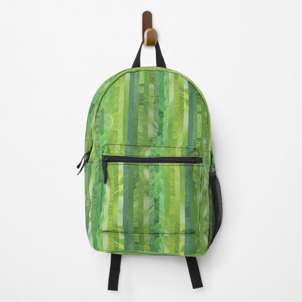 Item preview, Garden Path Stripes - Leafy Green designed and sold by SageFolio.