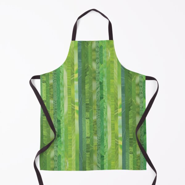 Item preview, Garden Path Stripes - Leafy Green  designed and sold by SageFolio.