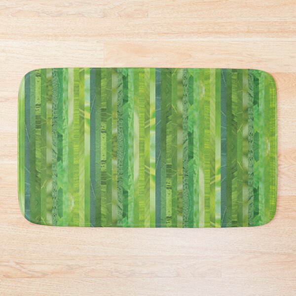 Item preview, Garden Path Stripes - Leafy Green  designed and sold by SageFolio.