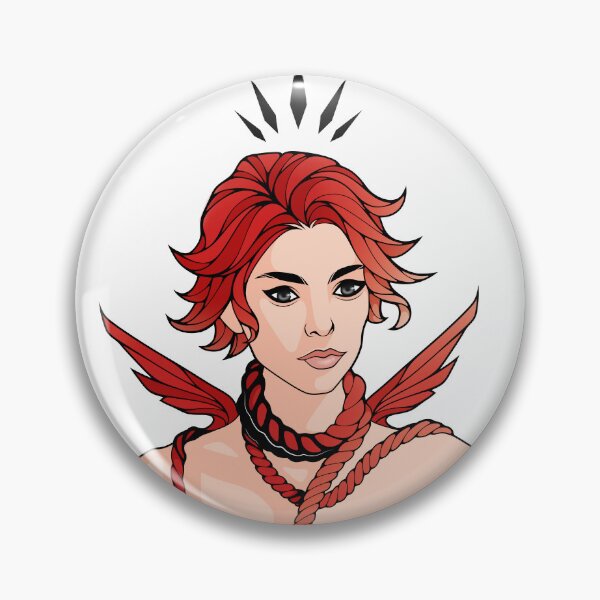 Item preview, Anime Non Binary Angel with Wings  designed and sold by ObsidianDaz.