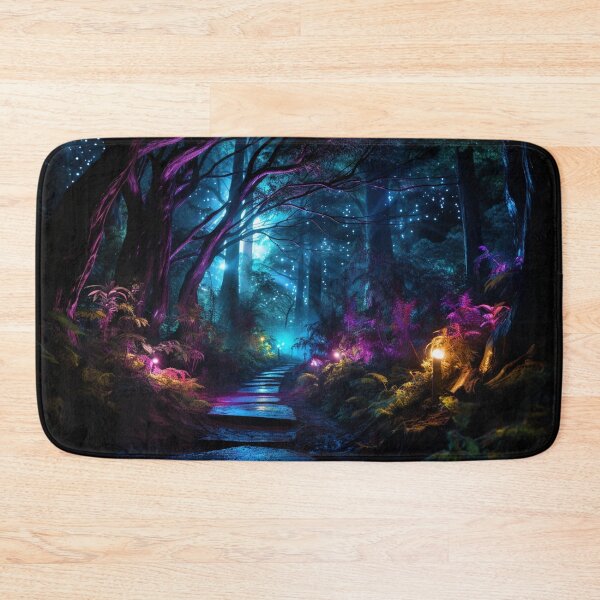 Item preview, Fantasy Landscape - Dark Forest Dreamscape Art designed and sold by Fantasy Masterpiece.