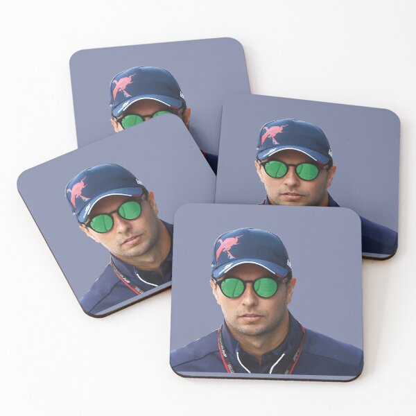 Item preview, Sergio Checo F1 Driver Serious in Sunglasses F1 Team Max Teammate designed and sold by FormulaGTee1.