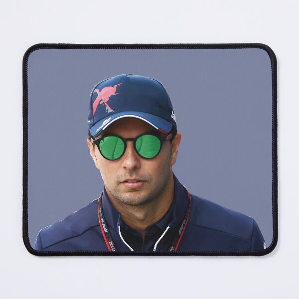 Item preview, Sergio Checo F1 Driver Serious in Sunglasses F1 Team Max Teammate designed and sold by FormulaGTee1.