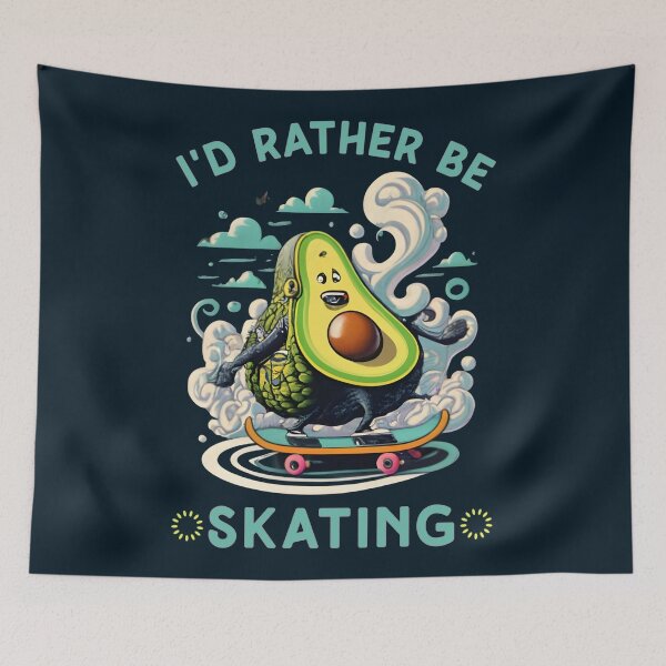 Item preview, I'd rather be skating  designed and sold by SidTastic .