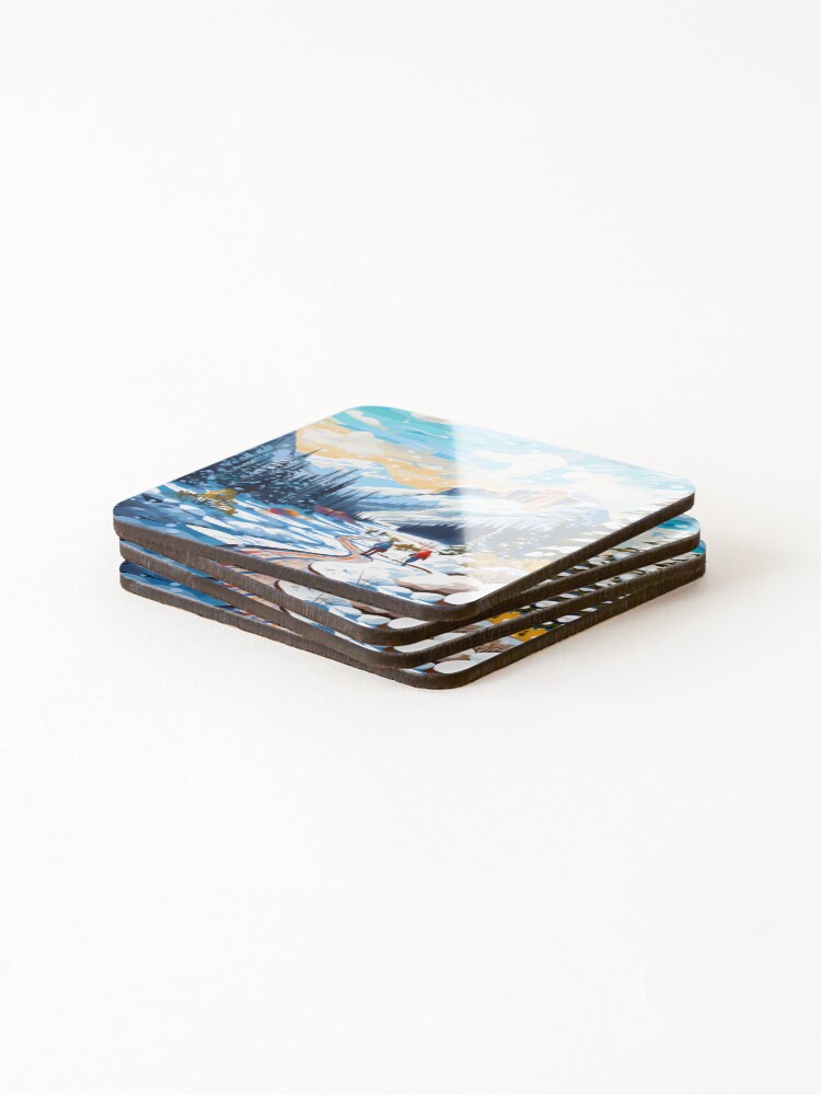 Thumbnail 4 of 5, Coasters (Set of 4), Frosted Fun designed and sold by RoonPalette.