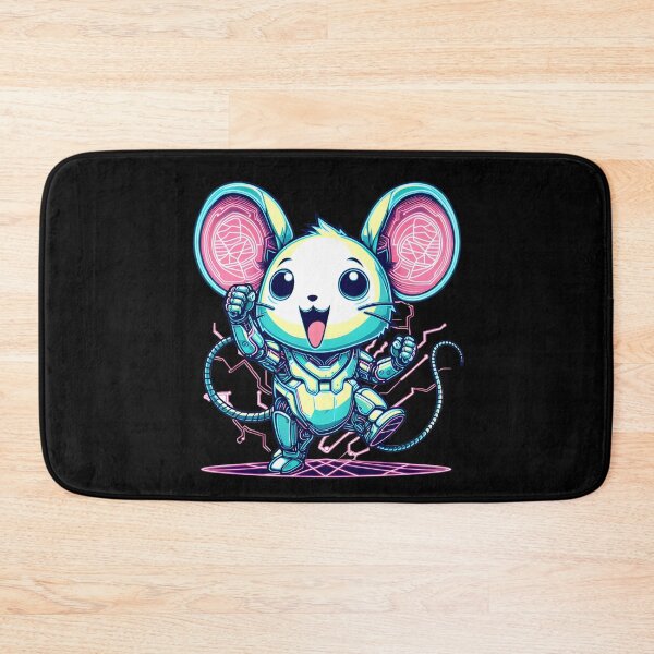 Item preview, Gear Up for Tech Chic: Unleash the Robot Mouse Revolution! Funny designed and sold by Djicooo.