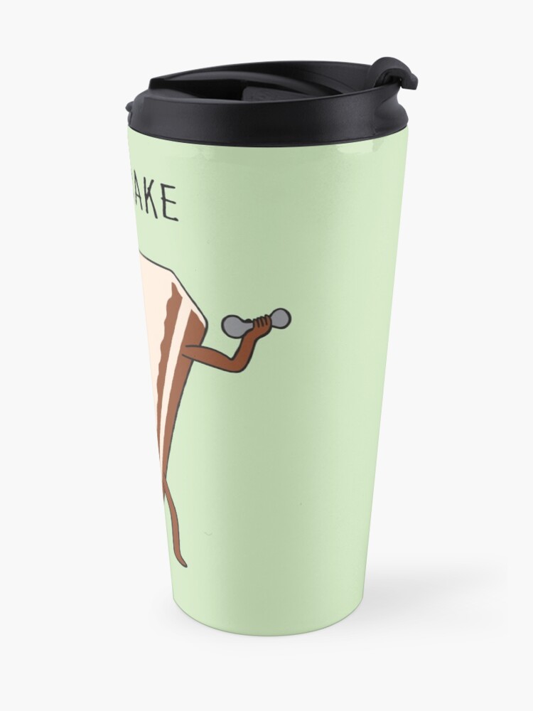 Alternate view of beefcake Travel Mug