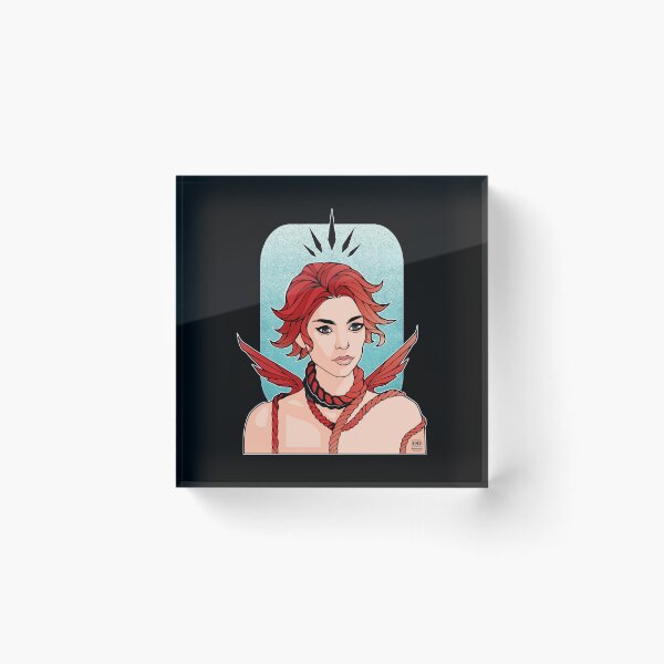 Item preview, Anime Non Binary Angel with Wings  designed and sold by ObsidianDaz.