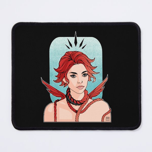 Item preview, Anime Non Binary Angel with Wings designed and sold by ObsidianDaz.