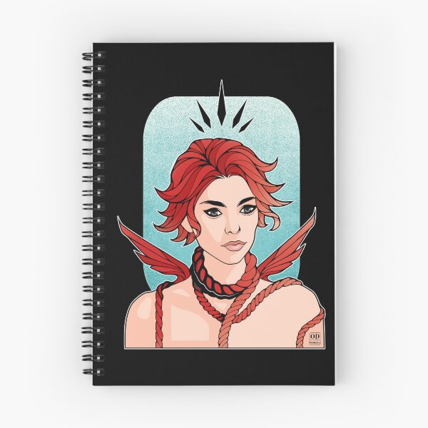 Item preview, Anime Non Binary Angel with Wings  designed and sold by ObsidianDaz.