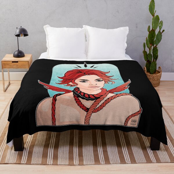 Item preview, Anime Non Binary Angel with Wings  designed and sold by ObsidianDaz.