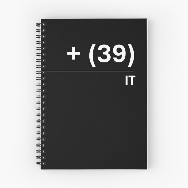 Item preview, Italy's International Calling Code +39 Display (White) designed and sold by aihrgdesign.