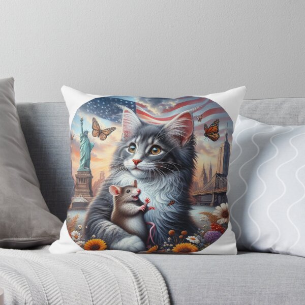 Item preview, Maine Coon cat, New York,  designed and sold by KICIART.