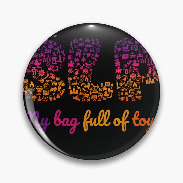 Item preview, slp speech language pathologist my bag full of toys designed and sold by CrafterCave.