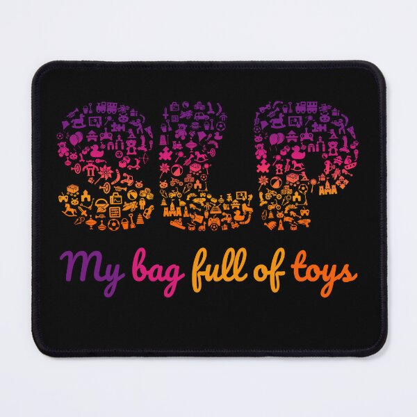Item preview, slp speech language pathologist my bag full of toys designed and sold by CrafterCave.