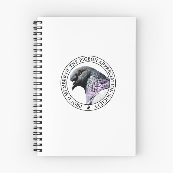 Item preview, Pigeon Appreciation Society Member designed and sold by kaleidoscopist.