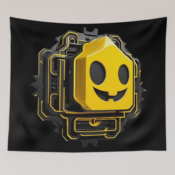 Item preview, Sparks of Joy: Yellow Ghost in Pixels designed and sold by Artedig.