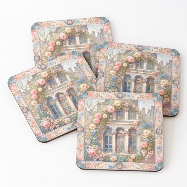 Item preview, Bouquet Balustrade : Abloom Abode designed and sold by TheCheckerwell.