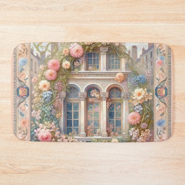 Item preview, Bouquet Balustrade : Abloom Abode designed and sold by TheCheckerwell.