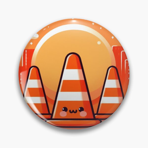Item preview, Orange Traffic Cones designed and sold by Azrora.
