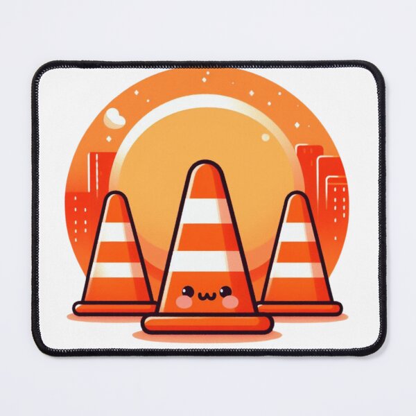 Item preview, Orange Traffic Cones designed and sold by Azrora.