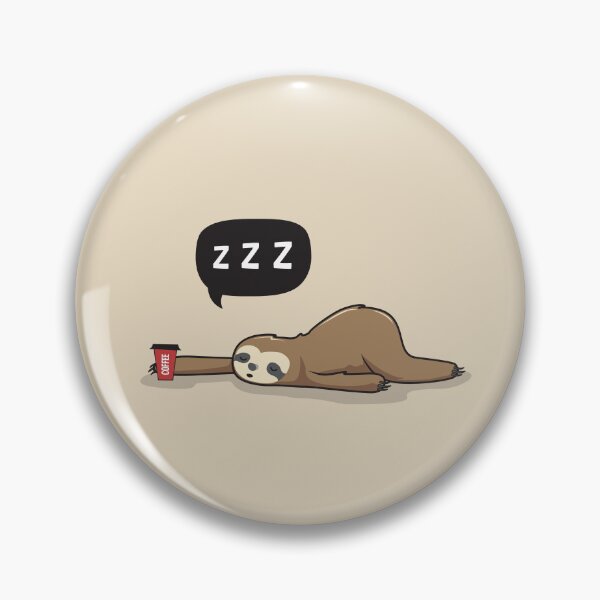 Item preview, Drowsy Daryl The sleeping Sloth designed and sold by Wise-Geek.
