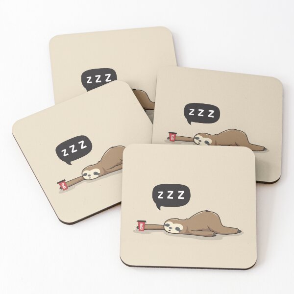 Item preview, Drowsy Daryl The sleeping Sloth designed and sold by Wise-Geek.