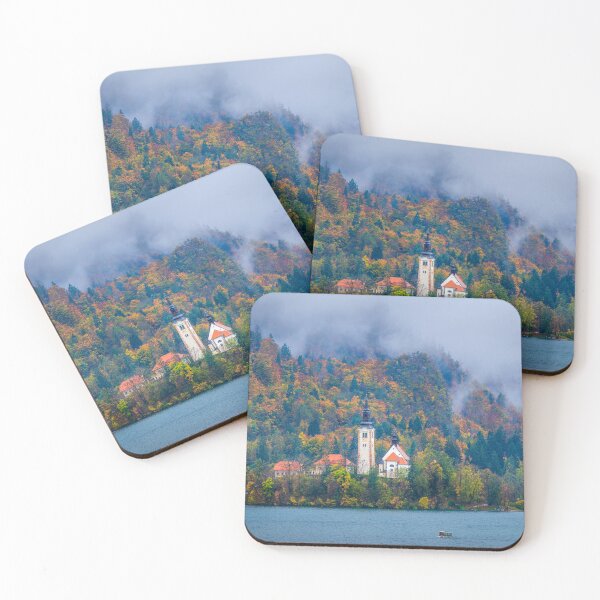 Item preview, Autumn in Lake Bled, Sloveni designed and sold by maggie11photos.