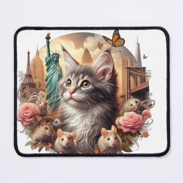 Item preview, Maine Coon cat, New York, designed and sold by KICIART.